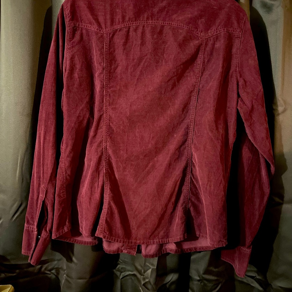 Gap girls, size L, Burgundy wine with Pearl looking snaps - Picture 4 of 4